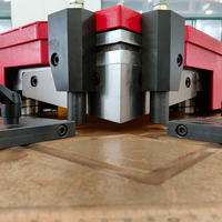 Chine usine 90 degrés angle fixe coupe structure de soudage globale dispositif de positionnement encocheuse
