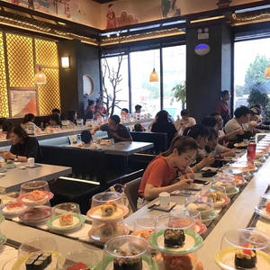 Fabrika doğrudan suşi bant konveyör sistemi yüksek kalite ile 360 derece konveyör - Product Image 5