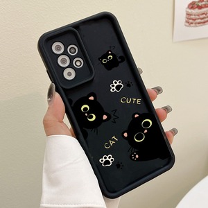 Cover per Telefono con Abbinamento Colori per <span class=keywords><strong>Samsung</strong></span> Galaxy S26 Ultra, in Silicone Morbido, con Simpatici Gatti Lineari, Anti-Caduta, Leggera - Product Image 6