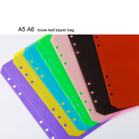 A5 A6 PVC, classeur de présentation, sac de réception de cartes, planificateur concis, classement de produits, porte-cartes, pochette de rangement