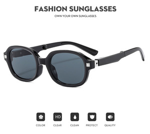<span class=keywords><strong>Occhiali</strong></span> <span class=keywords><strong>da</strong></span> <span class=keywords><strong>Sole</strong></span> di Tendenza 2026 in Offerta, Montatura in Plastica Pieghevole, Forma Ovale per Donna - Product Image 6