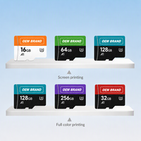 Carte Micro Mémoire TF SPI Modèle 2 Go 4 Go 8 Go 16 Go U3 Haute Vitesse Facile à Transporter pour Appareil Photo Enfant Stockage Vidéo Enfants