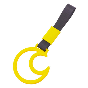 JDMotorsport88 Correa Amarilla para Coche JDM, Correa de Anillo Tsurikawa, Correa de Agarre para Tren, Autobús, Metro, Amuleto de Drift con Correa Negra - Product Image 6