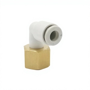 Conector Neumático de Empuje Rápido Serie EBM KQ2LF, Conexión en Codo con Rosca Hembra para Manguera de Aire - Product Image 3