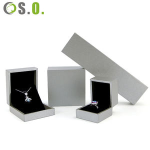 Caja de Joyería de Lujo en Dorado, Azul y Rojo, Nueva Llegada, Venta al Por Mayor, Caja de Joyería con Logotipo Personalizado para Guardar Colgantes, Anillos y Pendientes - Product Image 6