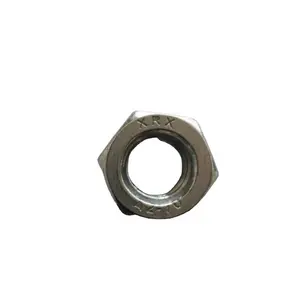 Mild steel BSW hex nuts natural finish low price Made in China