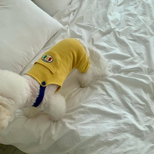 Celana Overall Anjing Peliharaan Musim Semi Musim Panas 2026, Pakaian Anjing Kecil yang Lucu dan Laris - Product Image 2