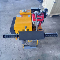 Rouleau compresseur vibrant à tambour unique FVR-650S, machine compacteuse hydraulique de 330 kg pour la compactation de l'asphalte et des sols