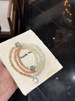 Bracelet en cristal naturel Sinyore - Pierre de lune laiteuse