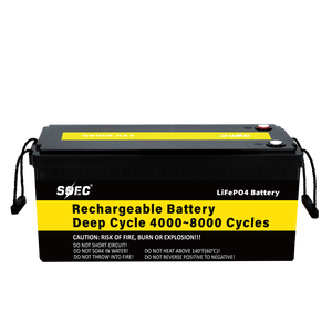 Аккумуляторная батарея SOEC 24В 100Ач LiFePO4 для солнечных систем хранения энергии с <span class=keywords><strong>3</strong></span>-летней гарантией и более 4000 циклов заряда/разряда - Product Image 1