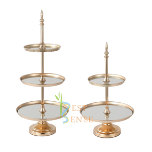 Dessert Table Affichage Cylindre <span class=keywords><strong>Plinthes</strong></span> Rondes Couverture Fête De Mariage pièce maîtresse - Product Image 1