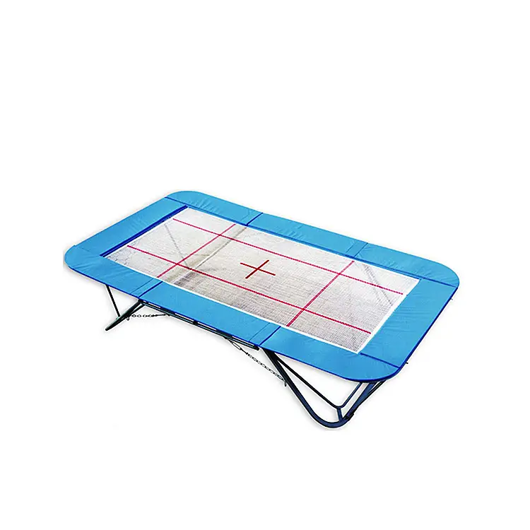 Trampoline — trampoline rectangulaire d'intérieur et d'extérieur, grande, bon marché, pour compétition