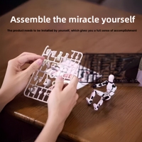 Jouet robot 3D articulé en plastique à 13 points, mannequin, jouet anti-stress et de décompression pour enfants autistes et TDAH