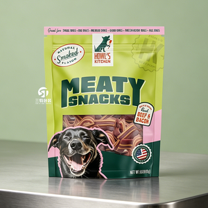 Factory Custom Dog Food <b>Packaging</b> <b>Bags</b> Stand Up Zipper Window Pouch Laminated Digital Printing - Product Image 6