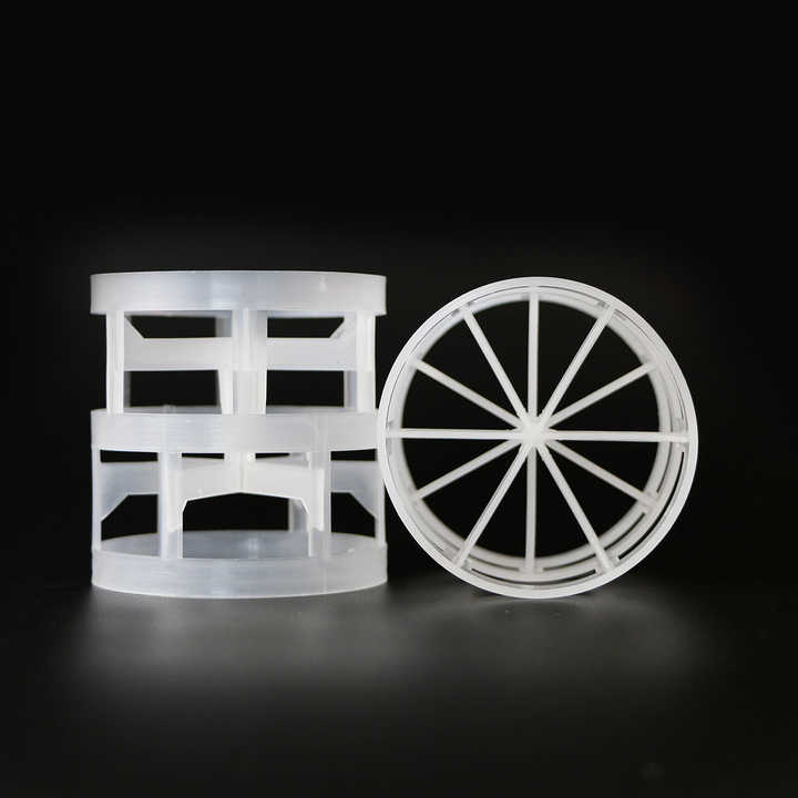 25mm Plastic Pall Ring for Distillation Columns Tower Random Packing ...