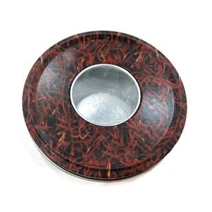 प्रीमियम पारसियन केसर टिन बॉक्स एयरटाइट विंडो ढक्कन विशेष खाद्य ग्रेड पैकेजिंग भगवा धागे के लिए टिन प्लेट धातु के डिब्बे - Product Image 4