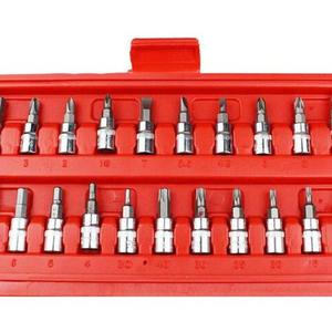 Juego de Herramientas Manuales Torx de 1/4\" (6.3mm), 46 Piezas, Juego de Llaves de Reparación Automotriz y Mantenimiento - Product Image 1