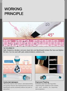 Máquina Multifunción 14 en 1, Máquina Facial para el Cuidado de la Piel, Hidrodermoabrasión, Removedor de Puntos Negros, Exfoliante Facial, Limpiador Facial - Product Image 3