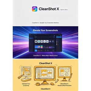 CleanShot X pour <span class=keywords><strong>Mac</strong></span> - Clé de licence officielle - Enregistreur d'écran et outil de capture - Activation à vie - Logiciel original - Livraison rapide - Product Image 2