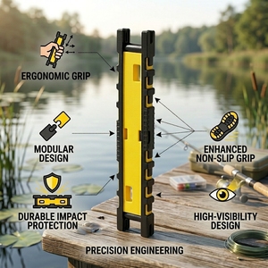 5 Stück pro Box Hirisi Karpfenangel-Zubehör Rig-Winder Schnurhalter Vorfach-Aufbewahrungsbox-<span class=keywords><strong>Set</strong></span> mit Pins W302 - Product Image 3