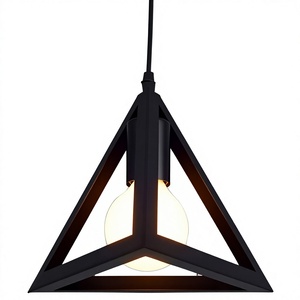 E27 Modern Steel Pendant <b>Light</b> Corridor Indoor LED Chandelier Lamp <b>Loft</b> Cozy Hanging Lamp Bedroom Aisle Balcony Remote Control - Product Image 4