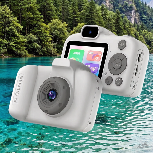 AI Camera Smart Scanning Translator Pen IPS Display (2.0-2.9") <3MP Camera App Control Supports 10 Languages for Kids Learning
