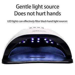 Profesional <span class=keywords><strong>pro</strong></span> cure LED lámpara de uñas salón pedicura UV lámpara de uñas extractor para uñas curado arte manicura esmalte Gel secador solar - Product Image 4