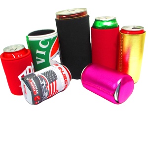 Neoprene Funny Ball Can Cooler Sleeve 12oz Insulated Waterproof Can for Sport Themed Birthday - Product Image 6
