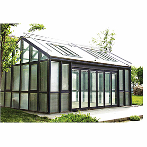 Maison en verre de jardin moderne imperméable, jardin d'hiver, véranda, véranda, alliage d'aluminium <span class=keywords><strong>ho</strong></span> - Product Image 3