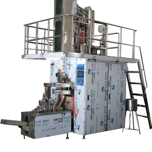 Automatic juice filling packing machine 125ml/200/250ml paper carton box flavor juice filling packing machine