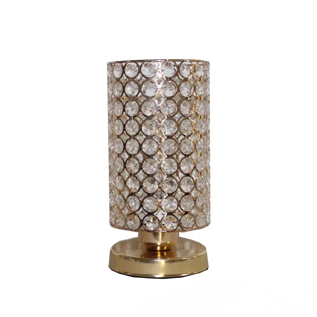 modern simple living room bedroom bedside lamp crystal table lamp