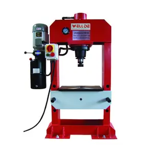 High-accuracy 30T Hydraulic Press CE Approval Hydraulic/ Air Type Shop Press Hydraulic Press