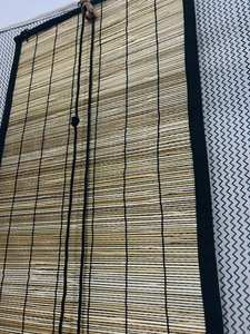 Stores en bambou tissé sur mesure, filtrant la lumière naturelle, pour maison, hôtel, restaurant, sans système de tirage - Product Image 2