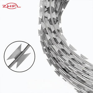 Alambre de Acero Galvanizado, Alambre de Púas en Rollo, Alambre de Púas Cruzadas y Púas de Pared, Diseño de Concertina - Product Image 6