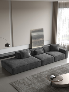 ATUNUS Divano Componibile Modulare a L Combinato da Soggiorno Minimalista Moderno Nordico - Product Image 3