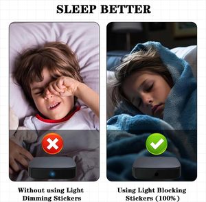 Nhà Máy Led chặn ánh sáng dán LED ánh sáng màn Sticker Led Bộ lọc mờ tờ cho Bộ định tuyến - Product Image 2