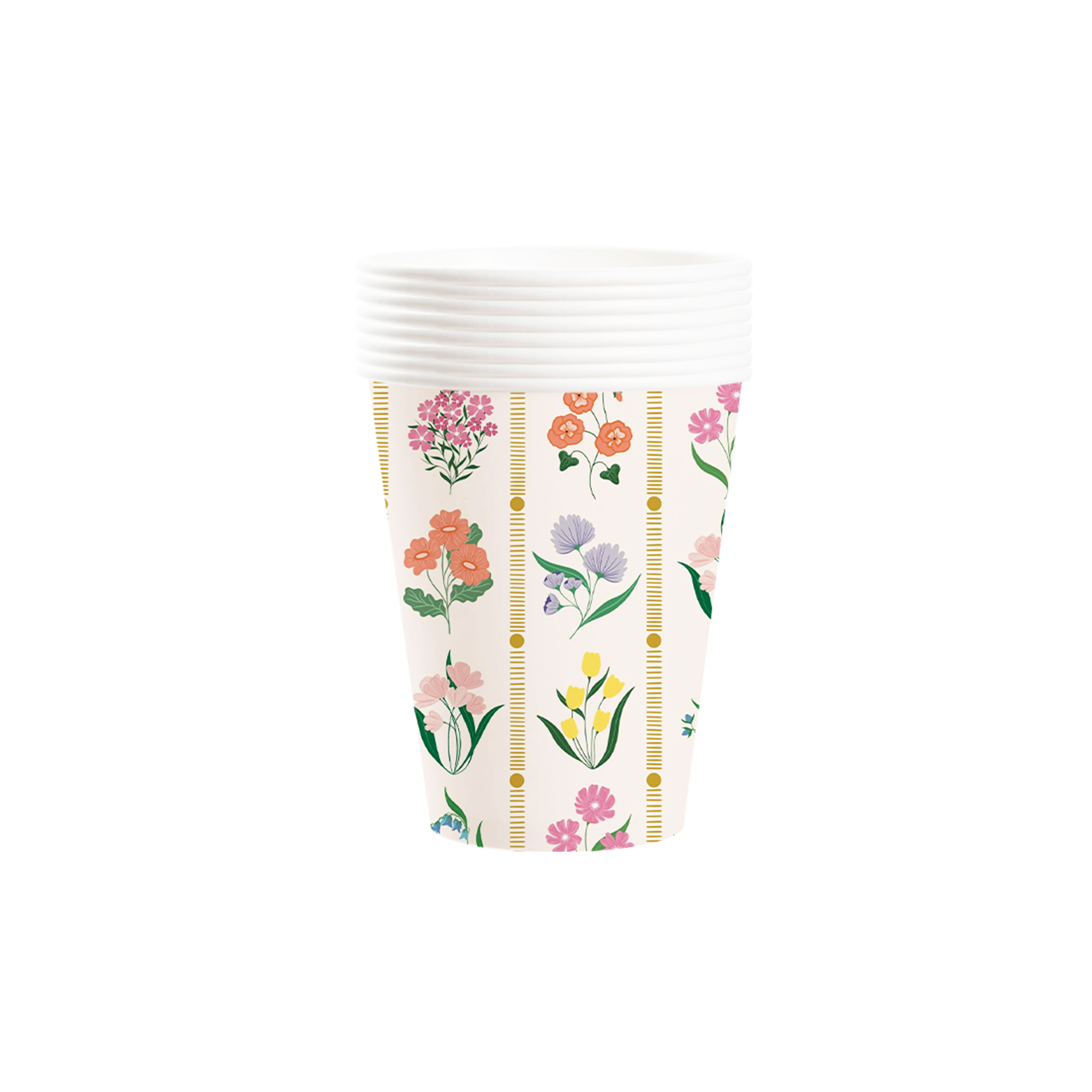 Vaso de papel de 9 oz * 8 unidades