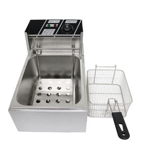 Friteuse électrique à réservoir unique, capacité de 6 L, design compact pour les petits cafés et les <span class=keywords><strong>food</strong></span> trucks - Product Image 2