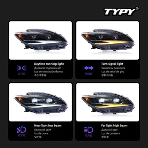 Kit de modernisation des phares pour Toyota Prius 2012-2015, modifié avec des feux de jour dynamiques (DRL) et des clignotants LED, accessoires auto. - Product Image 3