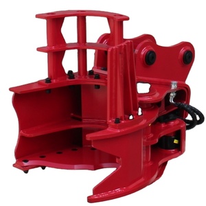 WIGON Forestry Excavator Shear <b>Hydraulic</b> Tree Rotating - Product Image 1