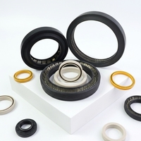 Joint d'étanchéité à double lèvre en PTFE micro-sectionnel à ressort, joint d'étanchéité rotatif à ressort en PTFE/bague d'étanchéité pour vanne à opercule de type FC