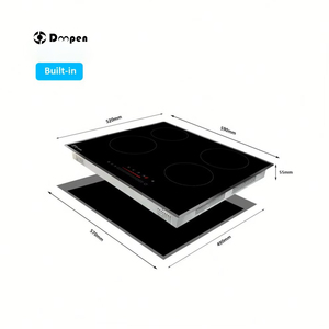 High Quality 4 Burners Built In Induction Hob 4 Zones Ceramic Panel Electric Induction Cooktop For Home Kitchen Appliance - Product Image 4