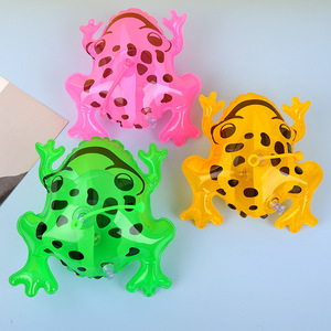 2025 personnalisé PVC gonflable sauter gonflable dessin animé <span class=keywords><strong>Animal</strong></span> <span class=keywords><strong>ballon</strong></span> saut grenouille jouet bébé support élastique corde rebond enfants grenouille verte - Product Image 4