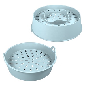 Nouveau design de ustensiles de cuisine, panier vapeur <span class=keywords><strong>en</strong></span> <span class=keywords><strong>silicone</strong></span>, support vapeur, panier vapeur <span class=keywords><strong>pour</strong></span> casserole, compatible <span class=keywords><strong>micro</strong></span>-ondes, durable, sans BPA - Product Image 3