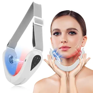 面部提升装置EMS面部按摩器双下巴去除器发光二极管光子疗法V线提升带面部瘦身美容机