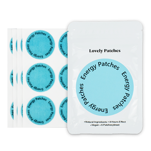 AnthriveプライベートラベルOEM全天然エネルギーパッチ植物成分パッチウェルネスパッチエネルギーパッチフォーカスエネルギーブースト用 - Product Image 1