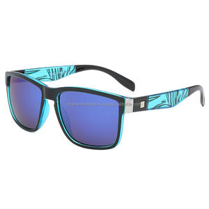 Gafas de sol cuadradas de gran tamaño y gruesas de alta calidad Unisex, protección UV400, logotipo personalizado, lentes rojas, diseñador de moda, marco de acetato de PC - Product Image 6