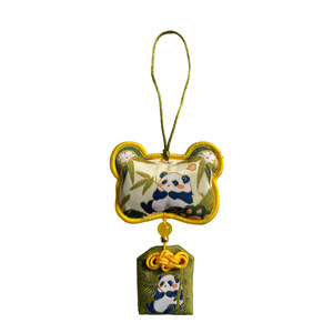 Pendentif Sachet Panda brodé cadeau d'anniversaire créatif bénédiction chinoise mignonne pour les Couples fournitures de fête promotionnelles nationales - Product Image 5