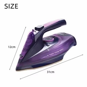 <span class=keywords><strong>Fer</strong></span> à <span class=keywords><strong>repasser</strong></span> électrique sans fil domestique, <span class=keywords><strong>fer</strong></span> à vapeur portable et <span class=keywords><strong>fer</strong></span> à <span class=keywords><strong>repasser</strong></span> vertical 2400W, réservoir d'eau de 360ml pour usage domestique - Product Image 4