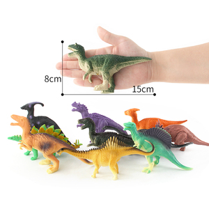 Set di Mini Figure di Dinosauri 12 in 1, Modellini di Dino <span class=keywords><strong>Giocattolo</strong></span>, Tirannosauro <span class=keywords><strong>Rex</strong></span>, Triceratopo, Mini Giocattoli Animali - Product Image 1